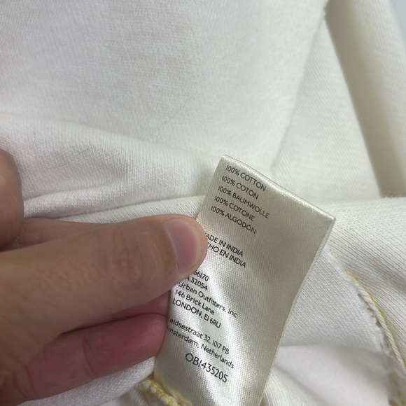 Free People - Lost Cause Cream And Yellow Crochet Design Cardigan Size Medium - Picture 13 of 15